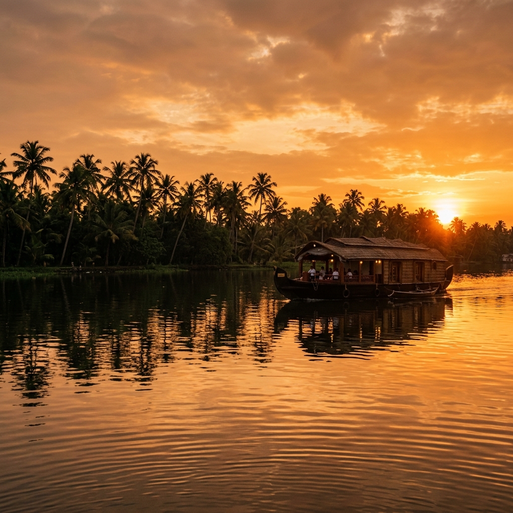 Kerala Houseboat Photography